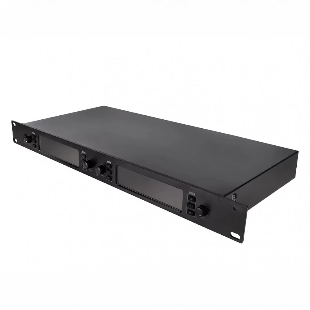 Микрофонная радиосистема [AX-7000F] Axelvox [DWS7000HT(FCBundle)] UHF 710-726 MHz, 4 x 16 каналов,LCD дисплей, 4х ИК порт, 4 ручных микрофона, 4 силиконовых кольца