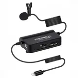 Микрофон COMICA SIG.LAV V05 MI, , 60Hz-18kHz, -35dB/mkb, Clip-On, 1.1m+3.7m, Lightning