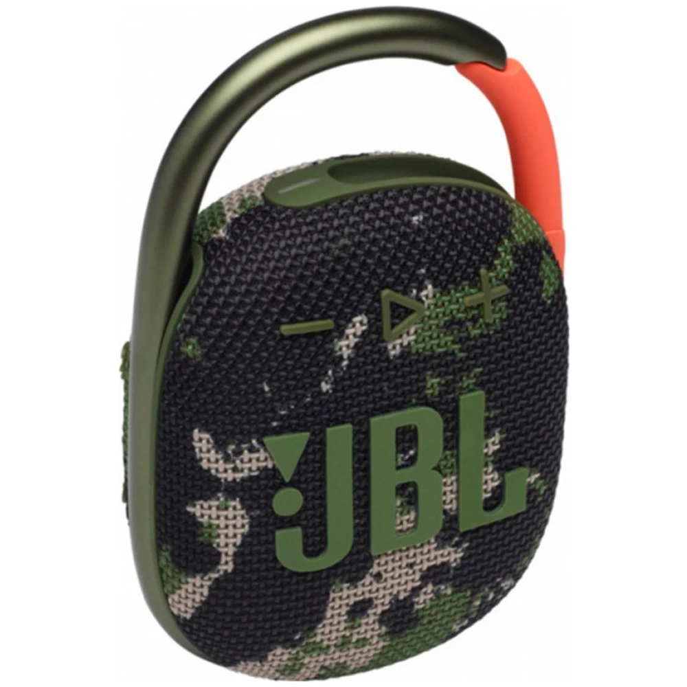 JBL CLIP 4 портативная А/С: 5W RMS, BT 5.1, до 10 часов, 0,24 кг, цвет камуфляж