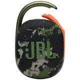 JBL CLIP 4 портативная А/С: 5W RMS, BT 5.1, до 10 часов, 0,24 кг, цвет камуфляж