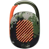 JBL CLIP 4 портативная А/С: 5W RMS, BT 5.1, до 10 часов, 0,24 кг, цвет камуфляж