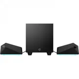 Колонки HP Х1000 (2.1) - Black, 30Вт (2х6+18), 20Hz-20kHz, 70dB, Line-In 3.5mm, USB