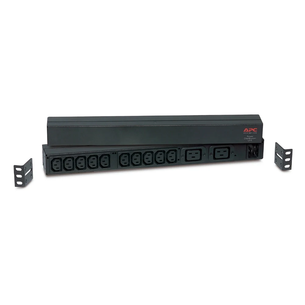 Стоечный БРП APC, базовый, 1U, 16 А, 208 и 230 В, розетки: (10) C13 и (2) C19 Характеристики: Выход: Номинальное выходное напряжение: 120V , 208V , 230V Защита от перегрузки: Нет Максимальная суммар