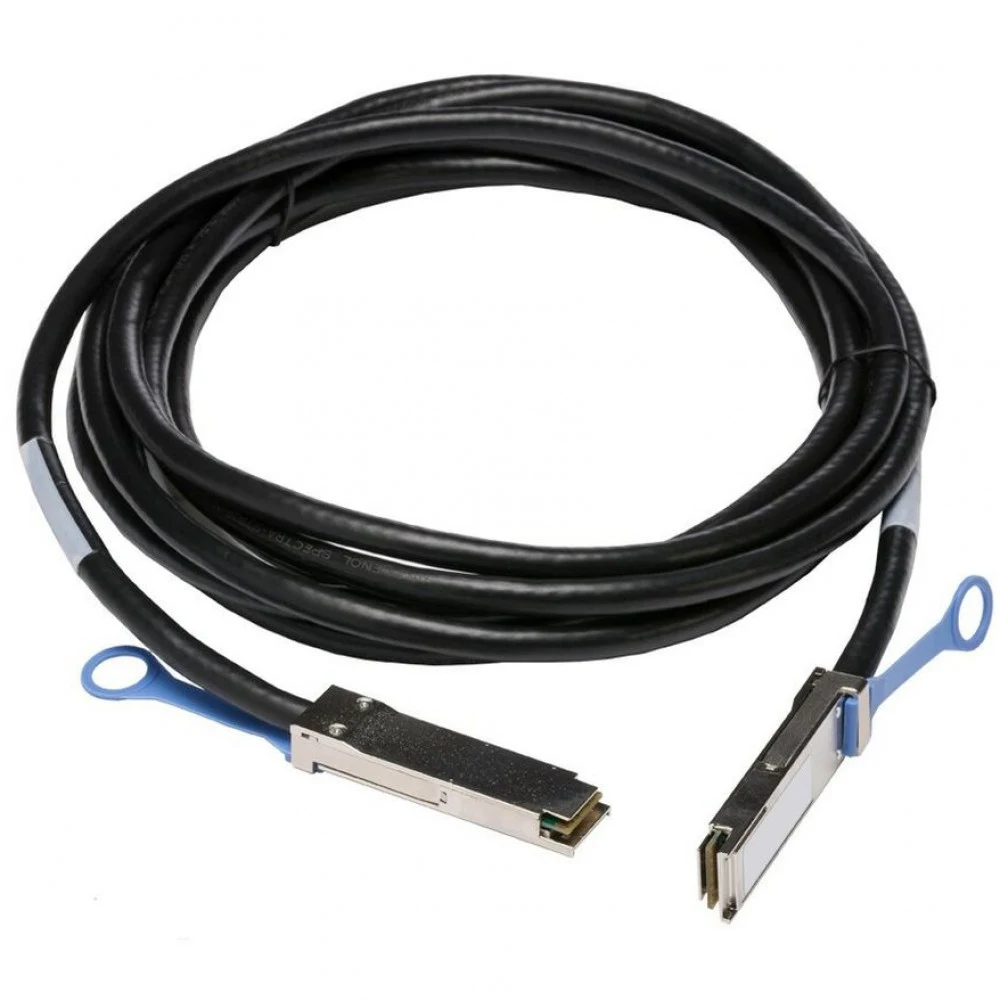 Кабель FiberTrade Кабель прямого подключения FT-QSFP+CabP-AWG26-3 (40G, 26AWG, QSFP+, 3м)