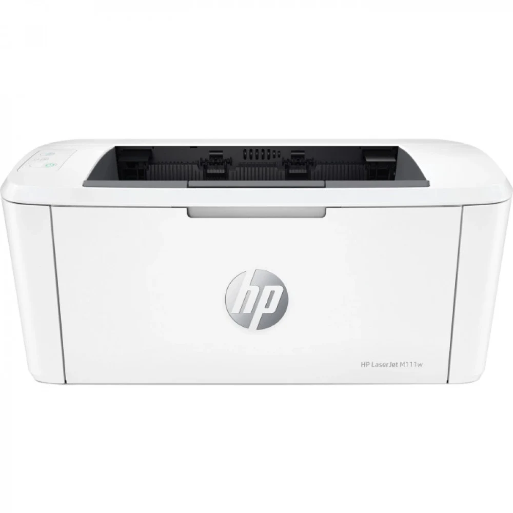 Принтер HP LaserJet M111w (ч/б., A4, 600 dpi, 20 ppm, 32Mb, LED, HP LaserJet с черным тонером (~500 стр), WiFi)