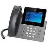 Grandstream GXV3350 - IP видеотелефон. 16 SIP аккаунтов, 16 линий, 5" (1280×720) мультитач экран, PoE, (1GbE)Gigabit Ethernet, до 4-х GBX20, Wi-Fi, Bluetooth Встроенный двухдиапазонный модуль Wi-Fi