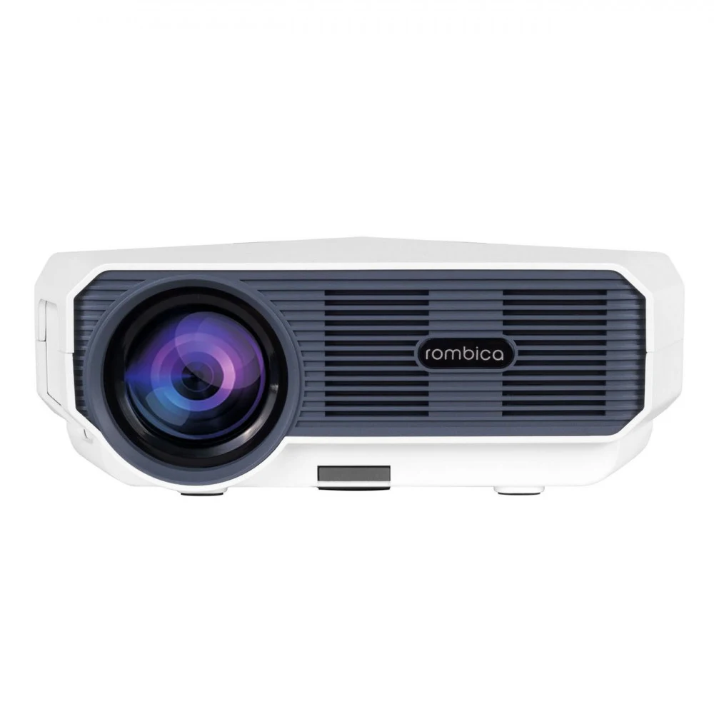 Проектор Rombica Ray Eclipse White, LCD, 3200lm, 3000:1, HD, 1280x720, 30000hr, 1.1-4.5m, 1.42kg