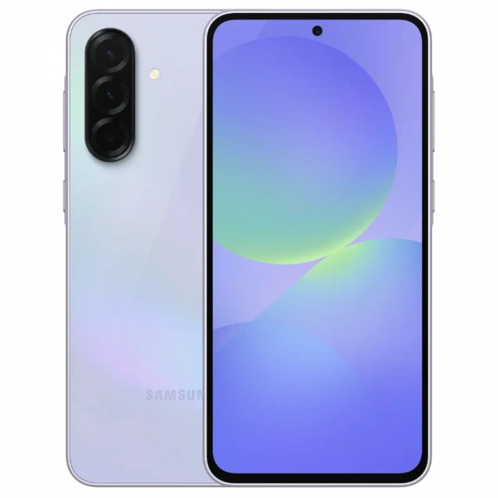 Смартфон Samsung SM-A366E Galaxy A36 5G 128Gb 8Gb лаванда моноблок 3G 4G 2Sim 6.7" 1080x2340 Android 15 50Mpix 802.11 a/b/g/n/ac/ax NFC GPS GSM900/1800 GSM1900 Protect