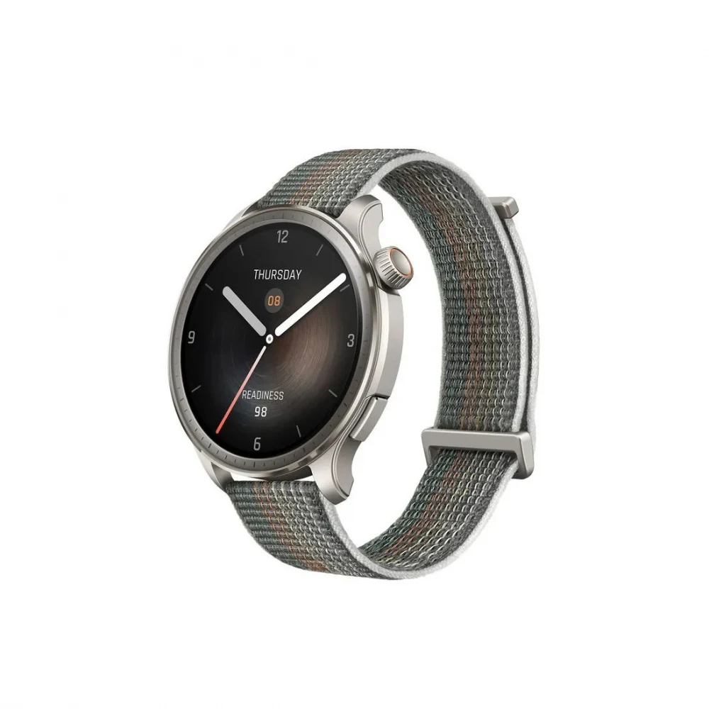 Смарт часы, Amazfit, Balance A2287, Дисплей 1.5" AMOLED HD, Разрешение 323 PPI, Водонепроницаемость (5 АТМ), Шестиспутниковое позиционирование, Батарея 475 мАч, Серый