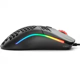 Компьютерная мышь, Glorious, Model O-, GOM-BLACK, Игровая, Оптическая, Проводная, Pixart PMW-3360 Sensor, 12000 DPI, 250+ IPS, 50G, 1000 Hz, RGB, 6 кнопок, Длина провода 2м, Матовый черный