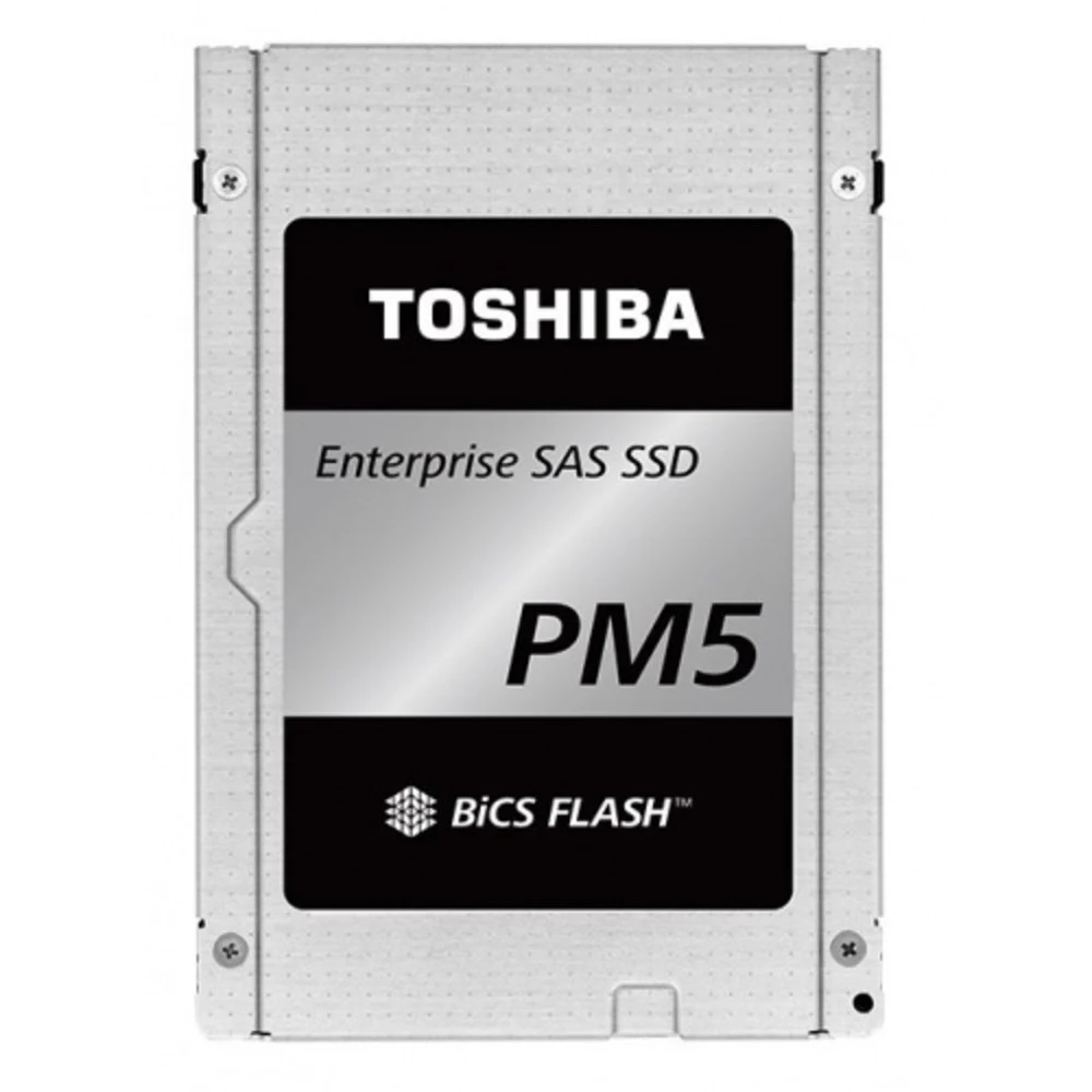 2.5&quot 3200GB KIOXIA (Toshiba) PM5-V Enterprise SSD KPM51VUG3T20 SAS 12Gb/s, 2100/2100, IOPS 370/120K, MTBF 2.5M, TLC, 3DWPD, Bulk