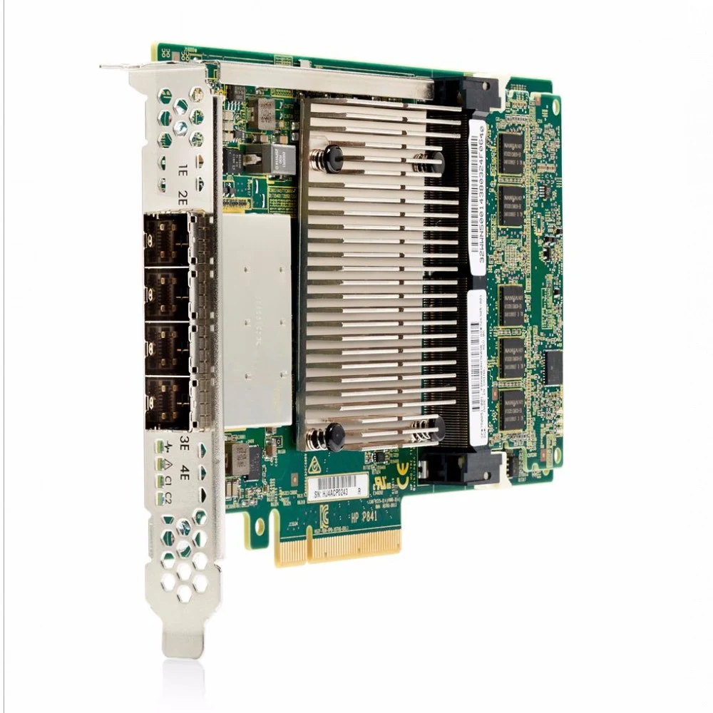 Контроллер HPE Smart Array P841/4G FBWC 12Gb 4-ports Ext SAS Controller [726903-B21_rep], шт - REP