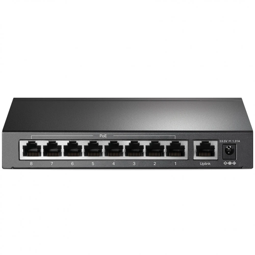 Switch 9 port TP-Link TL-SF1009P, 9x10/100 Мбит/с RJ-45, PoE(65Вт)