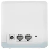 AC1200 Whole Home Mesh Wi-Fi SystemSPEED: 300 Mbps at 2.4 GHz + 867 Mbps at 5 GHzSPEC: 2× Internal Antennas, 2× 10/100 Mbps Ports per Unit (WAN/LAN auto-sensing)FEATURE: MERCUSYS APP, Router/AP Mode