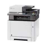 МФУ лазерное Kyocera ECOSYS M5526cdn (A4), цветное, Printer/Scanner/Copier/Fax, 1200x1200 dpi, 26 ppm, 512 MB, 800 MHz, tray 50+250 sheets, ADF 50 sheets, USB+Ethernet, Duplex, EcoPrint, drum 100k,