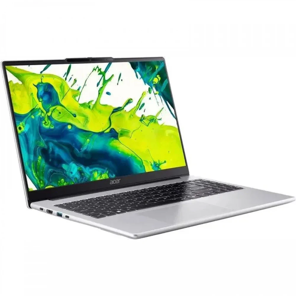 Ноутбук/ ACER Aspire Lite AL15-44P-R01T 15.6"(1920x1080 (матовый) IPS)/AMD Ryzen 5 7430U(2.3Ghz)/16384Mb/512PCISSDGb/noDVD/Int:AMD Vega/Cam/BT/WiFi/50WHr/war 1y/1.5kg/Iron/NoOS
