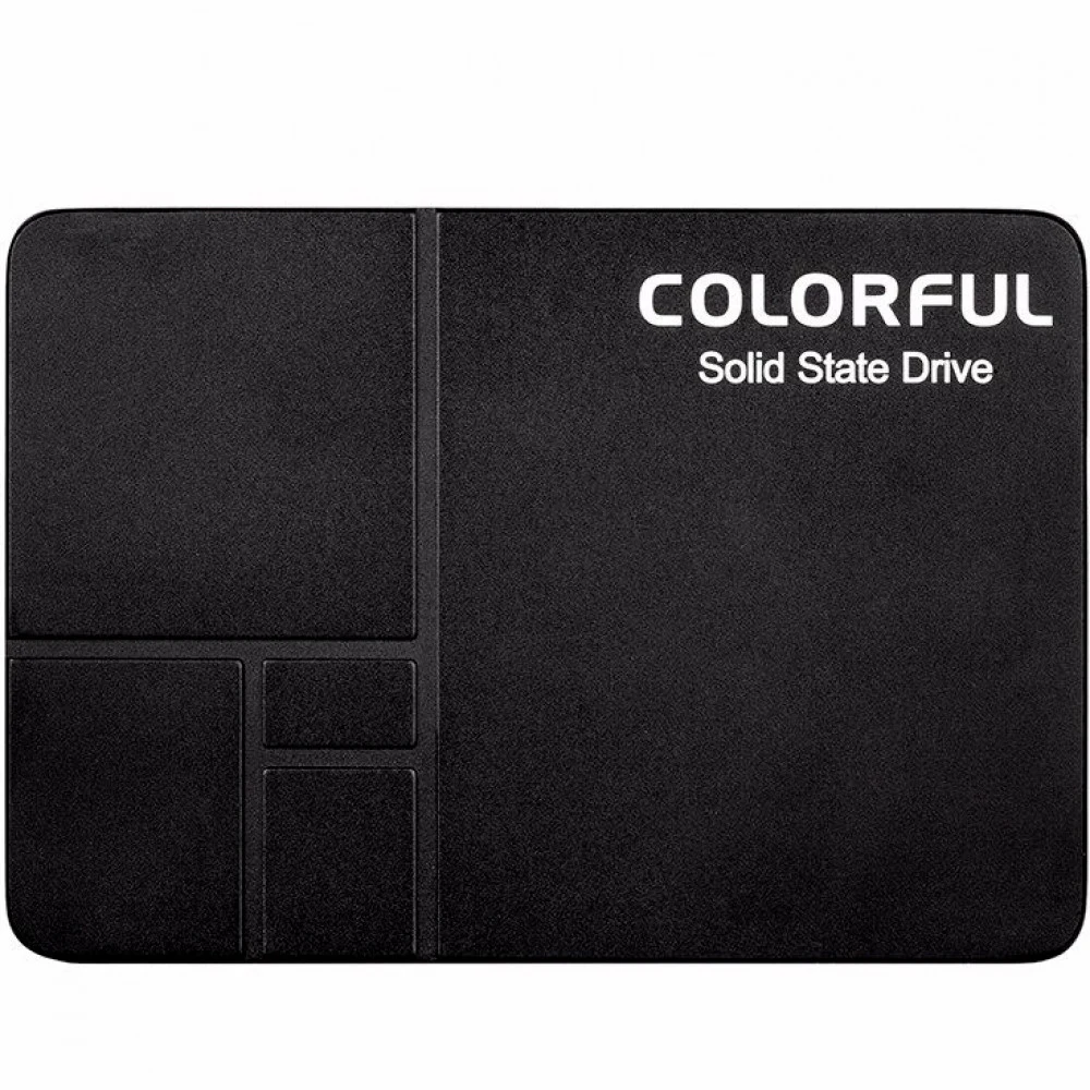 Твердотельный накопитель SSD Colorful SL500 Client 480GB 2.5" SATA 6Gb/s, 440/440, IOPS 60/60K, MTBF 1M, 3D NAN MLC, DRAM lessMB, 380TBW, Retail (070494)