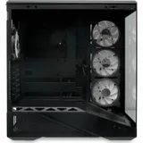 Корпус без блока питания/ Case HSPD F711, Panoramic Full Tower, Black, TG, 0.7 SPCC, 4x120mm ARGB (FN027) ATX, mATX, mITX 190/420/280mm 2x2.5", 2x3.5", 7xPCI 1xUSB-A 3.0, 1xUSB-C 445x235x475mm