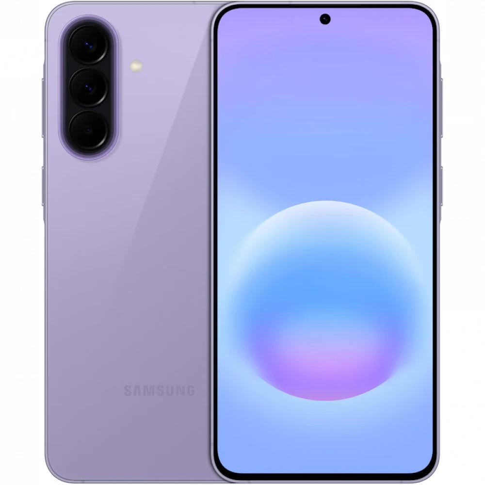 Смартфон Samsung SM-A576B Galaxy A57 5G 512Gb 12Gb сиреневый моноблок 3G 4G 2Sim 6.7" 1080x2340 Android 16 50Mpix 802.11 a/b/g/n/ac/ax NFC GPS GSM900/1800 GSM1900 Protect