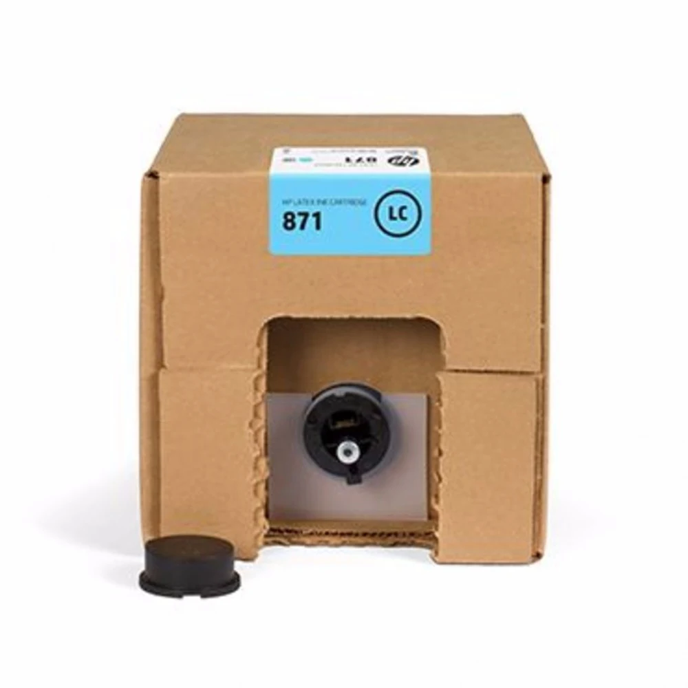 Картридж HP Europe/G0Y83C/Латексный чернильный/светло голубой/№871/3 000 мл G0Y83C
