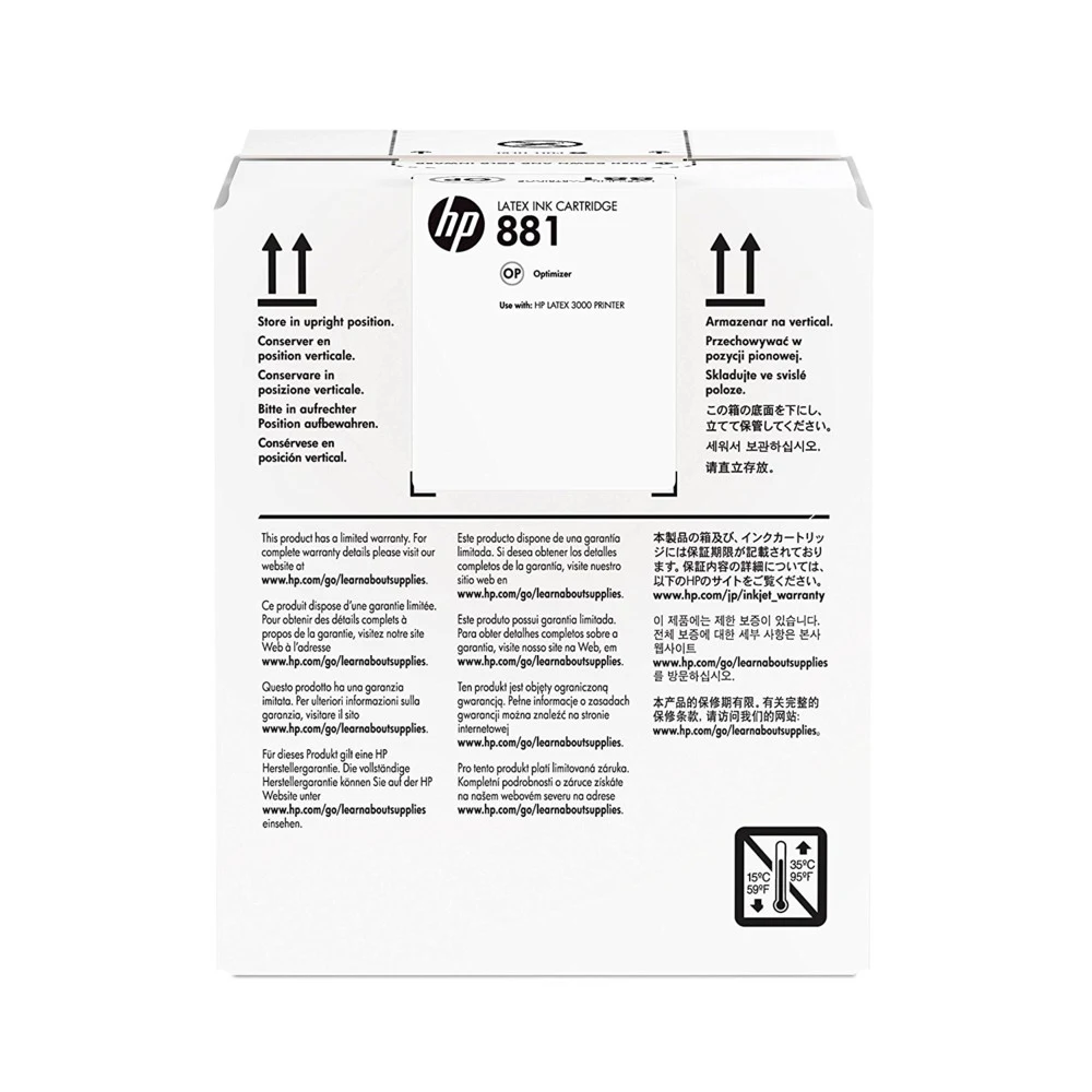 Картридж HP Europe/CR337A Optimizer Cartridge/Латексный чернильный/№881/5 000 мл CR337A