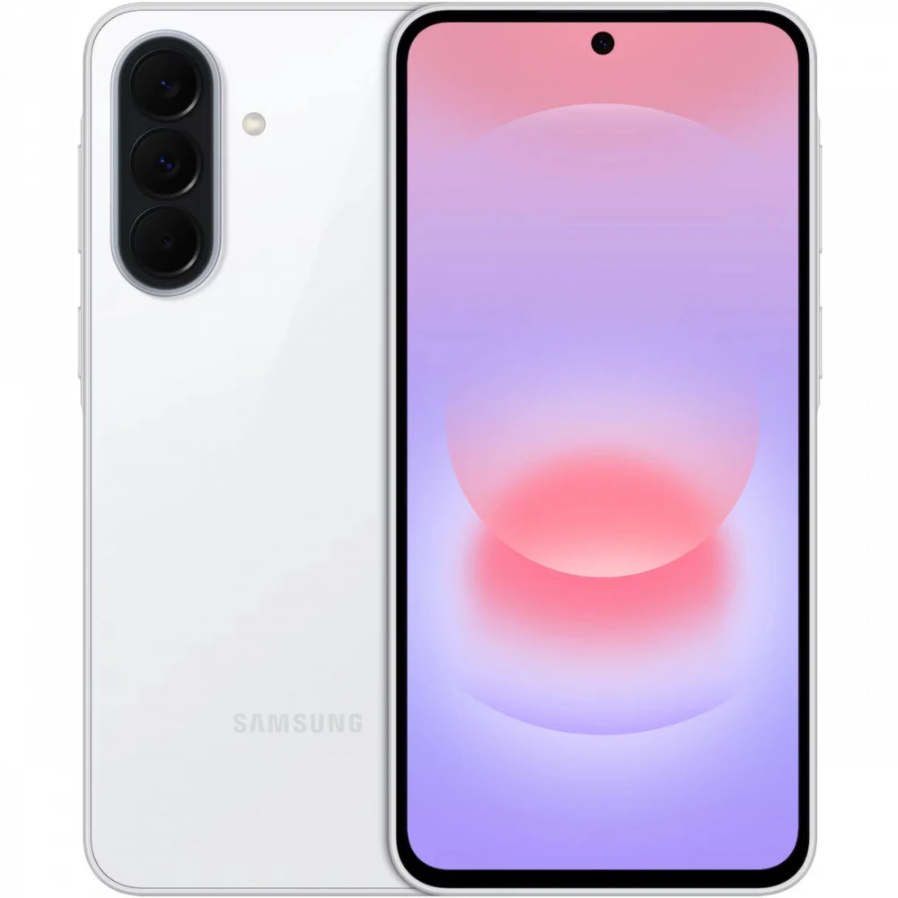 Смартфон Samsung SM-A376E Galaxy A37 5G 256Gb 8Gb белый моноблок 3G 4G 2Sim 6.7" 1080x2340 Android 16 50Mpix 802.11 a/b/g/n/ac/ax NFC GPS GSM900/1800 GSM1900 Protect