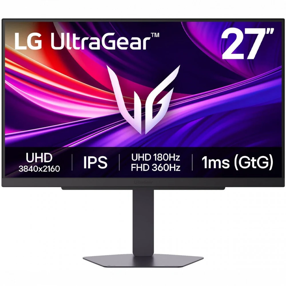 Монитор LG 27" UltraGear 27G810A-B черный IPS LED 1ms 16:9 HDMI матовая HAS Piv 1000:1 400cd 178гр/178гр 3840x2160 4K 7.4кг