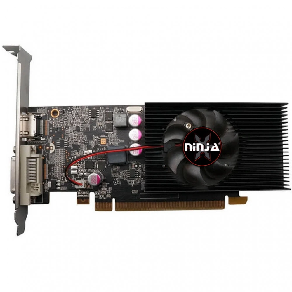 Видеокарта Ninja (Sinotex) GT1030 2GB 64bit GDDR5 DVI HDMI 1FAN RTL