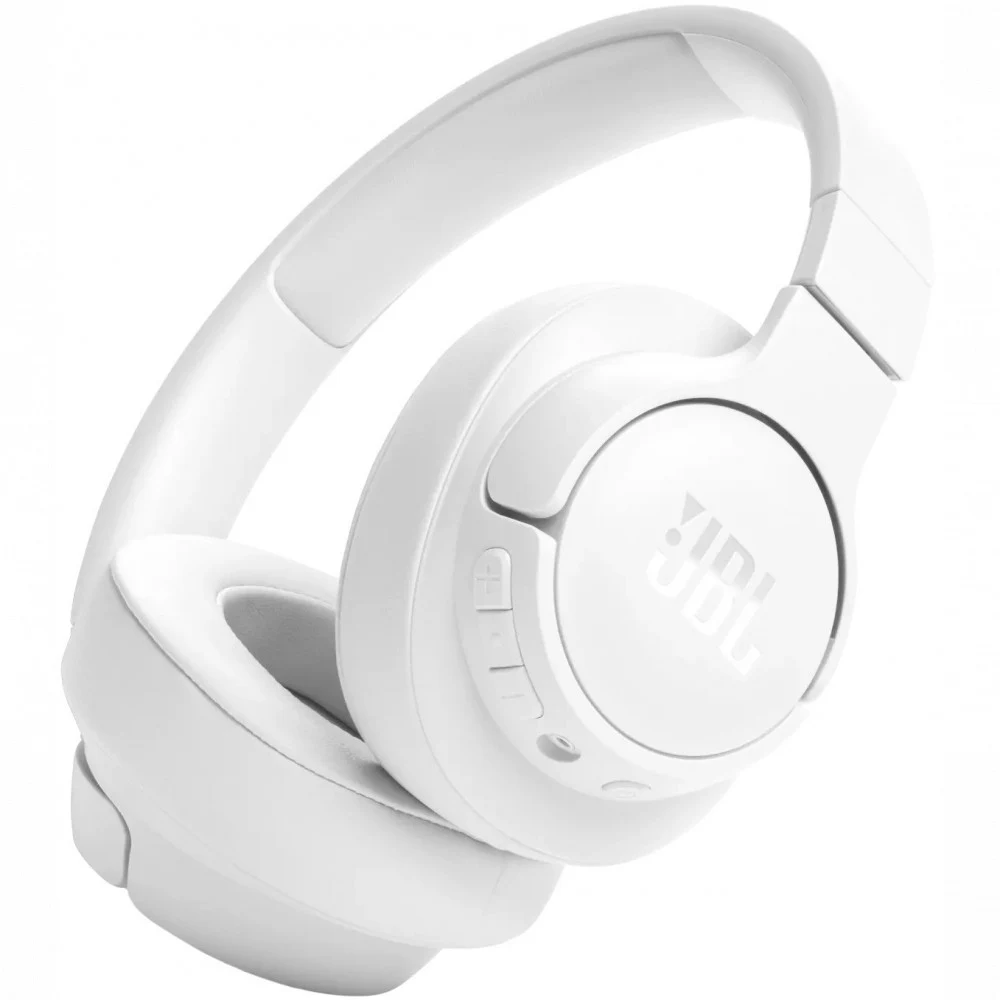 Беспроводные наушники JBL TUNE T720 BT белые (jack 3.5 мм/bluetooth, 40 мм, 500 мAч, JBLT720BTWHT)