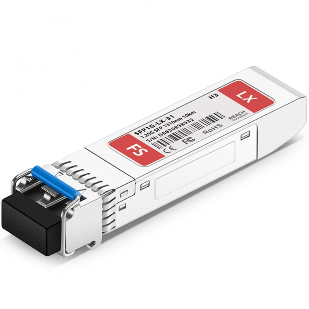 Трансивер, H3C, SFP-GE-LX-SM1310-A, single-mode, 1000BASE-LX, 1310nm, 10km, LC duplex, -40°C ~ +85°C