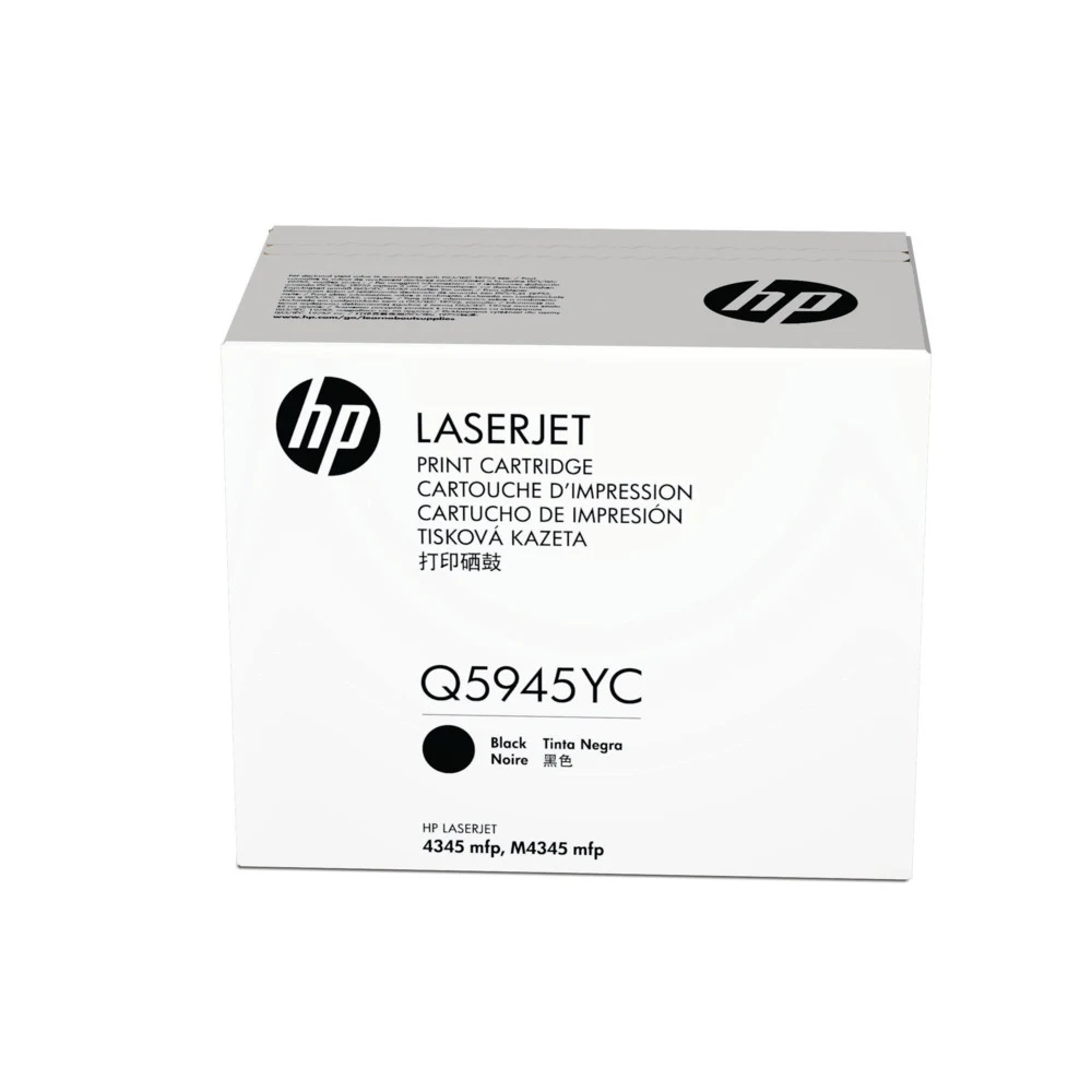 Картридж лазерный HP Q5945YC черный (22600стр.) для HP LJ M4345 (техн.упак)