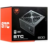 БП ATX 600W Cougar STC600, 80 Plus, 20+4/24+4/20+4+8/24+8, 12сm, 2x6+2p PCI-E BOX