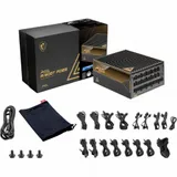 БП ATX 1600W MSI MEG Ai1600T PCIE5, Platinum, 20+4/24+4/24+4+8/24+8+8, 13.5cm, 9x6+2p+16p PCI-E