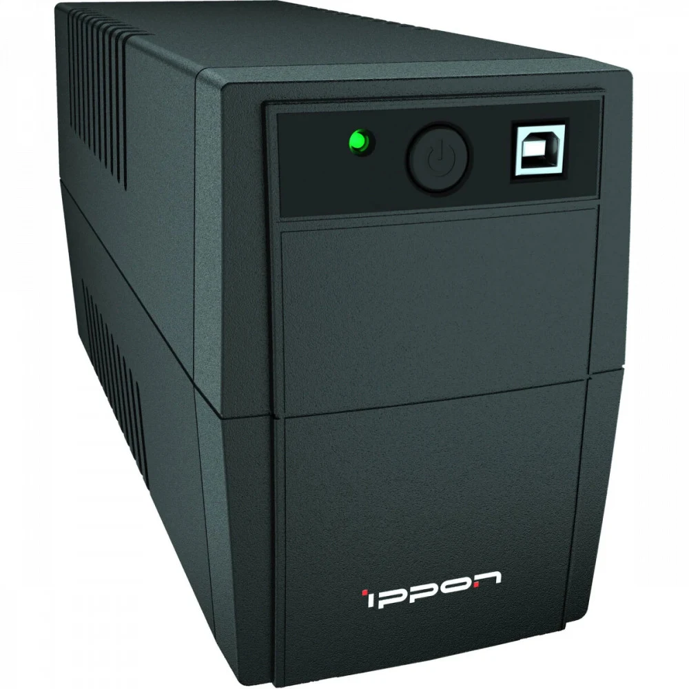 Источник бесперебойного питания IPPON ИБП Ippon Back Basic 850S Line-interactive 480W/850VA {4} (226384)