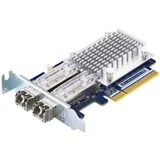 Сетевая карта/ QNAP QXP-16G2FC Dual-port Fiber Channel adapter, 2 x 16 Gb / s SFP +, PCIe Gen3 x8. For QTS OS ONLY