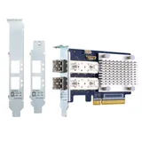 Сетевая карта/ QNAP QXP-16G2FC Dual-port Fiber Channel adapter, 2 x 16 Gb / s SFP +, PCIe Gen3 x8. For QTS OS ONLY