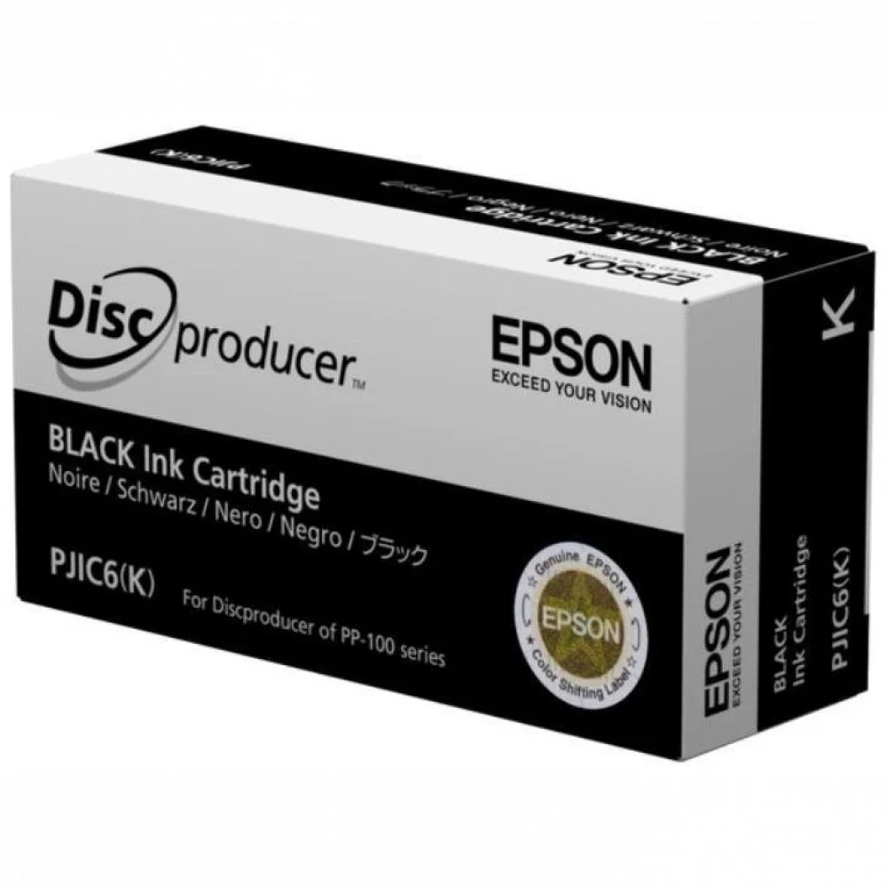 Картридж/ EPSON C13S020693 PJIC7 Black Discproducer Ink PP- 100