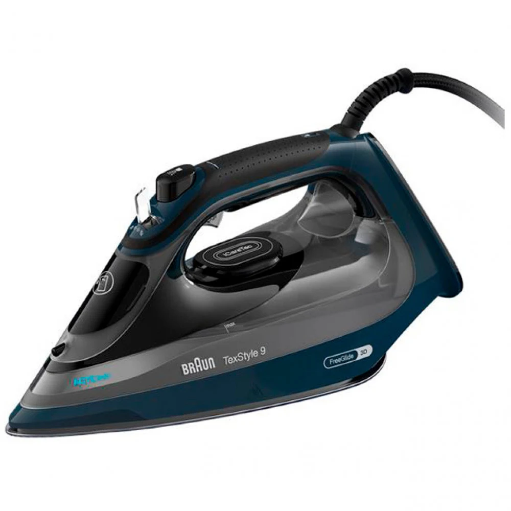 Утюг Braun SI9682DB 3200Вт черный/синий