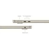 Ноутбук Apple MacBook Air A3240 M4 10 core 24Gb SSD512Gb/10 core GPU 13.6" Liquid Retina (2560x1664) macOS star WiFi BT Cam (MC6A4LL/A)