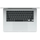 Apple MacBook Air 15-inch 2024 [MW1G3LL/A] (КЛАВ.РУС.ГРАВ.) Silver 15.3" Liquid Retina {(2880x1864) M4 8C CPU 10C GPU/16GB/256GB SSD/рекоменд.переходник 1991284} (A3241) (США)
