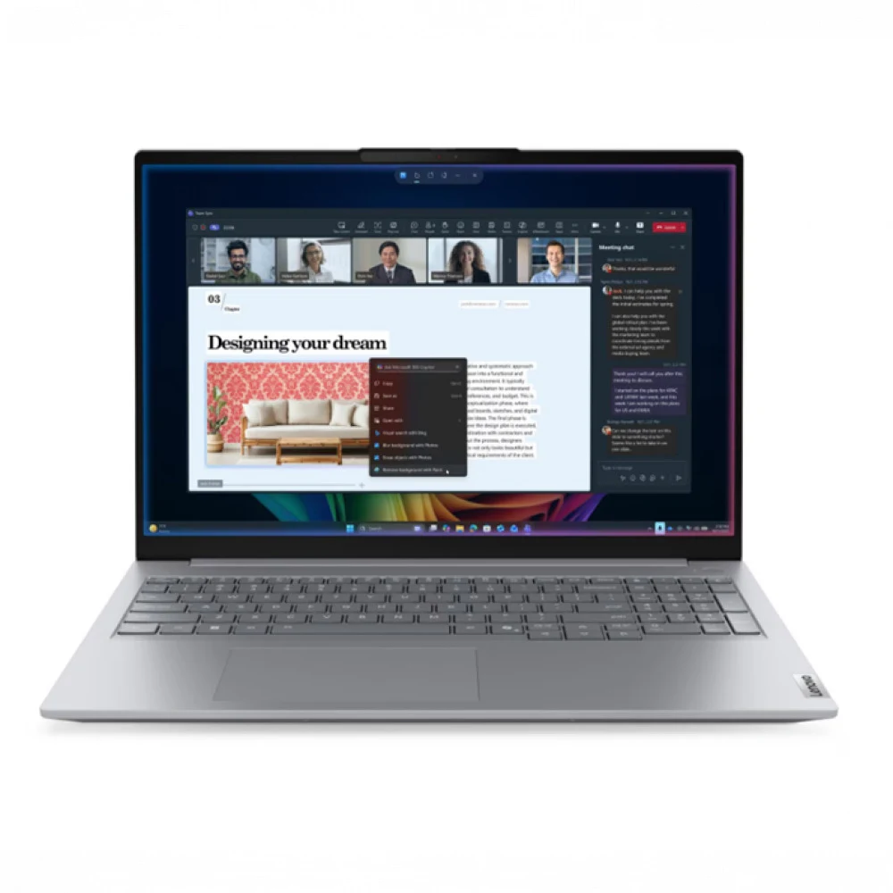 Lenovo ThinkBook 16 Gen 9 (16" Intel), Intel® Core™ Ultra 5 325 (LPE-cores up to 3.40GHz, 12MB), 16" WUXGA Non-Touch, 16.0GB, 1x512GB SSD M.2 2242 PCIe Gen4 QLC, Intel® Graphics, BT 5.4,Wi-Fi 7 2x2