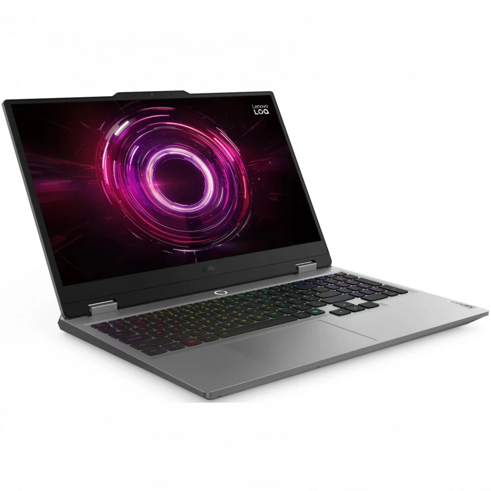 Ноутбук LENOVO LOQ 15AHP10 (83JG009VRK)/15.6 FHD 144Hz/AMD Ryzen 7 250 3.3 Ghz/16/SSD512/RTX5050/8/Dos