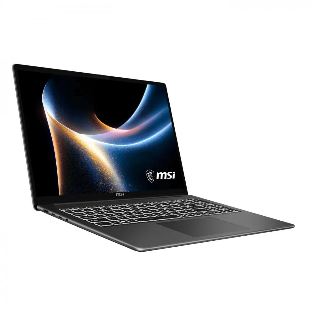 ноутбук MSI Modern 16S AI+ G3MG Core Ultra 5 322 16" 16:10 FHD+ (1920 x 1200) OLED,DDR5 16GB,512GB SSD, Intel Arc Graphics,backlight,60Whr,1.7kg,1y,No OC,Platinum Gray