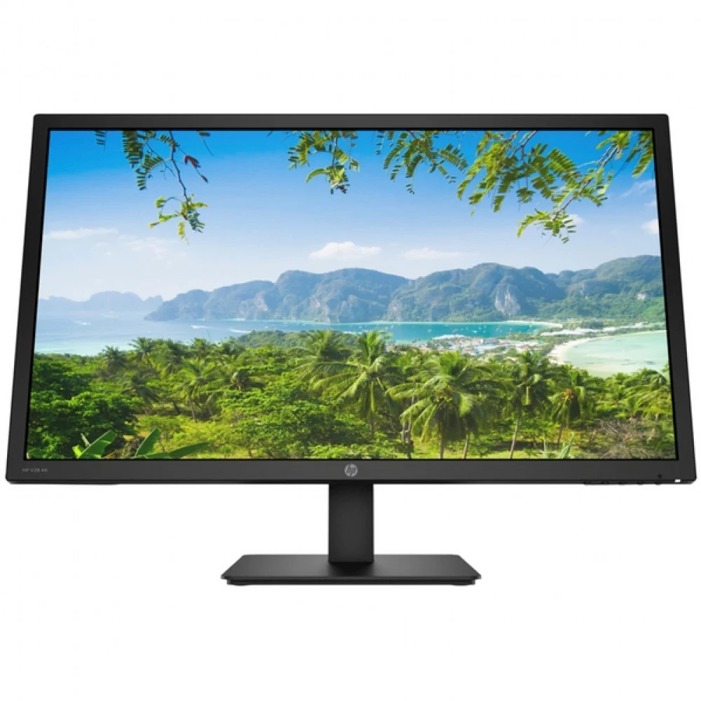 Монитор 28" HP V28 4K black (TN, 3840x2160, 16:9, 170/170, 300cd/m2, 1000:1 (10M:1), 1ms, 2xHDMI, DisplayPort) (8WH58AA)