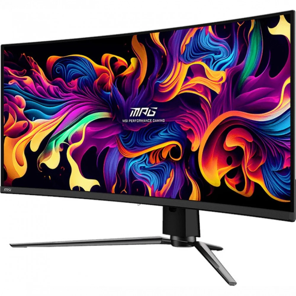 Монитор MSI 34" MPG 341CQPX черный QD OLED LED 21:9 HDMI полуматовая HAS Piv 250cd 178гр/178гр 3440x1440 240Hz DP UW USB 8.9кг
