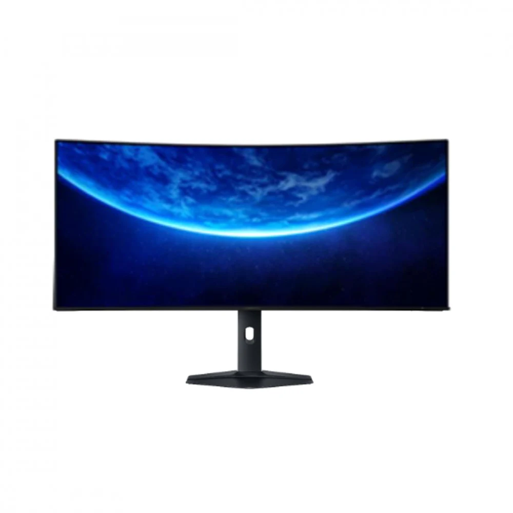 Монитор, Xiaomi, G34WQi, C34WQDA-RGGL, 34", Изогнутый, 3440x1440, VA, 180 Гц, 21:9, 400 кд/м2, 4000:1, 1 мс, HDR400, 178/178, 16.7 млн., DP*2, HDMI*2, Аудиопорт*1, VESA 75*75 мм, Регулировка наклона
