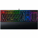 Клавиатура, Razer, BlackWidow V3, RZ03-03542100-R3R1, Игровая, Механические переключатели Razer Yellow Mechanical Switch, Подсветка клавиш 16.8 млн цветов, Программируемые клавиши, USB, Анг/Рус, Чёр
