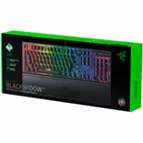 Клавиатура, Razer, BlackWidow V3, RZ03-03542100-R3R1, Игровая, Механические переключатели Razer Yellow Mechanical Switch, Подсветка клавиш 16.8 млн цветов, Программируемые клавиши, USB, Анг/Рус, Чёр