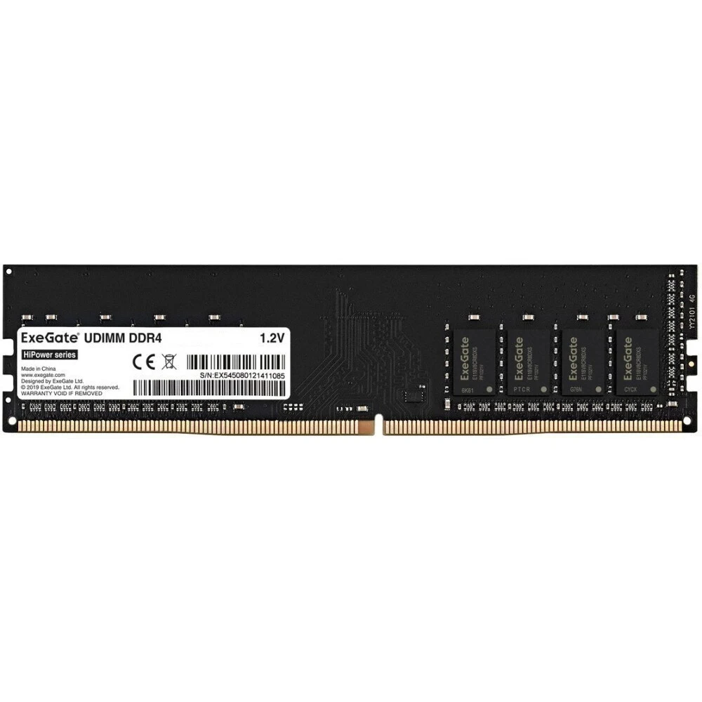 Exegate EX295289RUS Модуль памяти ExeGate HiPower DIMM DDR4 32GB <PC4-25600> 3200MHz