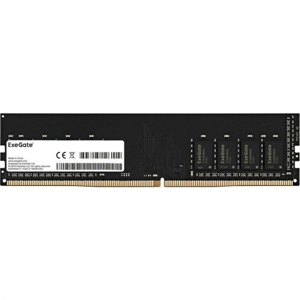 Exegate EX295284RUS Модуль памяти ExeGate Value DIMM DDR4 32GB <PC4-25600> 3200MHz